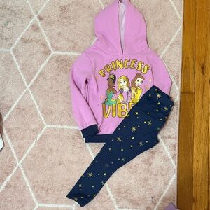Disney Pink and Navy Princess Vibes Kids Matching Set
